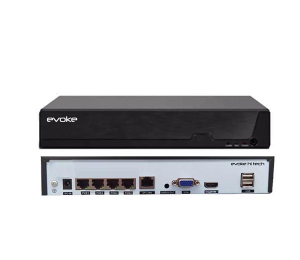 4 Channel POE NVR System