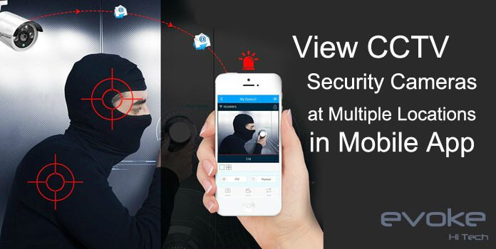 View Security Cameras at Multiple Locations in Mobile App